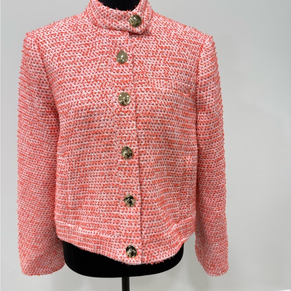 Derek Lam Jackets & Blazers - Derek Lam Pink Blazer with Tailored Fit and Elegant Design